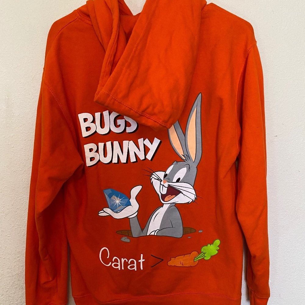 Diamond Supply x Co Looney Tunes - Bugs Bunny Carat Hoodie - Men’s Small